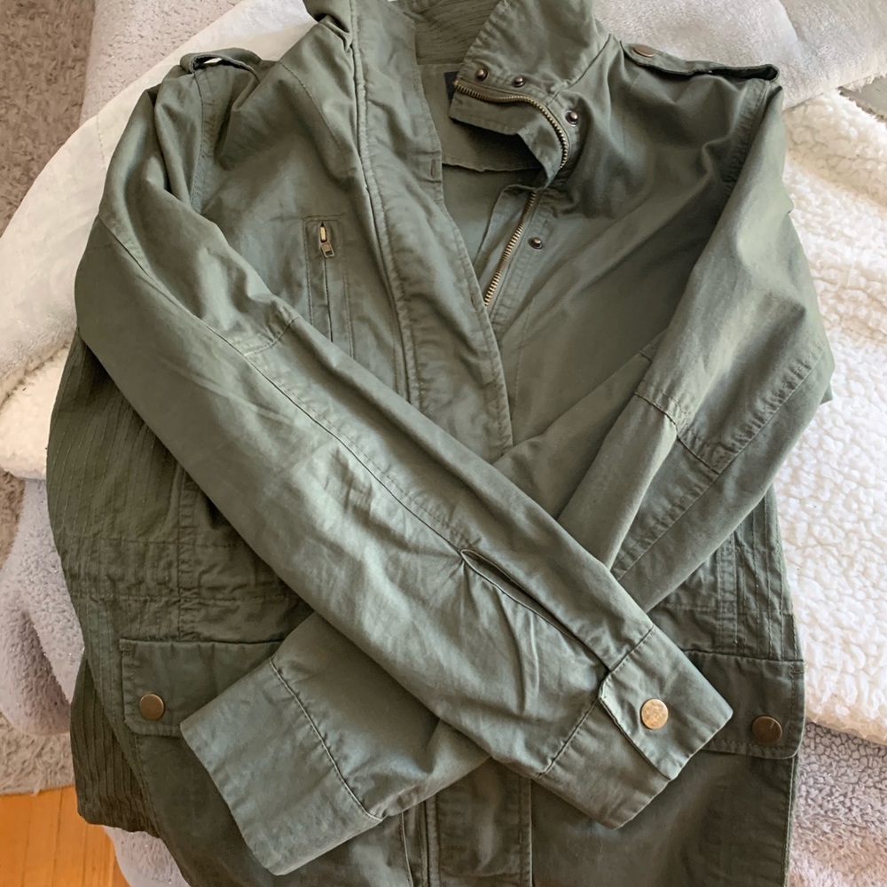Green jacket